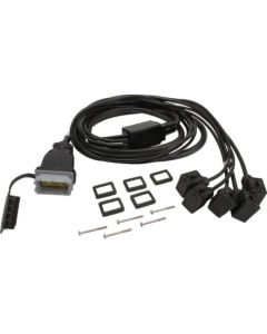 Cable Alargador Final 3 Vías + General + Presión, 5mt