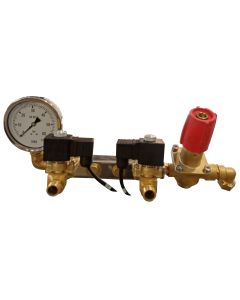 Mando alta presión 2 vias, 2 electrovalvulas solenoide y mando electrico, basico