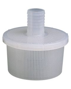 Filtro Fondo Hexagonal Ø=137mm, Conexión Ø=30mm