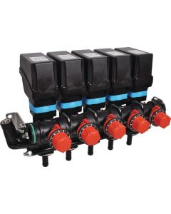 Grupo Electrovalvulas 7 Vias, Acople Horquilla T5, 20 bar