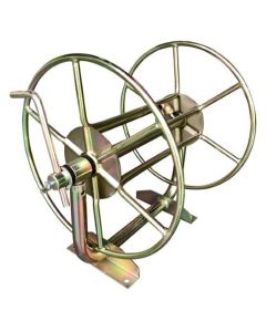 Kit Completo Enrollador Manguera 100M con Soporte, con Racor Giratorio