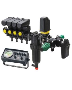 Kit Distribuidor Eléctrico ST 3 Válvulas Eléctrico + Mando Cabina + Cableado, 180 L/min, 15 bar 8376088-8406003-8302200-R0000015-8392028-8392025