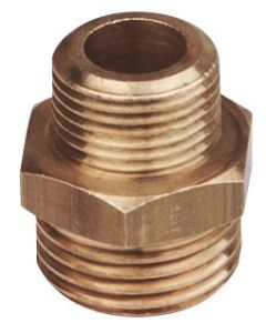 Machón Latón, M-M, G3/4" Reforzado