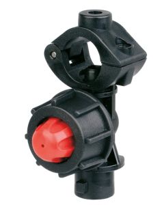 Portaboquillas 1 Vía EPDM, Acople Rápido, Antigota, F7 mm, Ø1/2", 20 bar, Tecomec