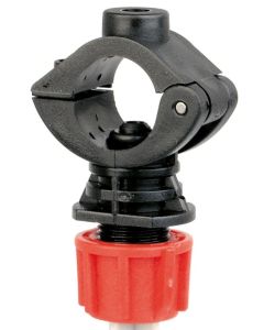 Portaboquillas 1 Vía Completo, Acople Rápido, M G3/8", F10 mm, Ø1/2", 20 bar, Tecomec