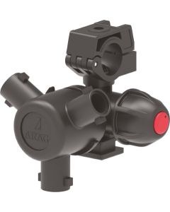 Portaboquillas 3 Vías Lateral EPDM, Acople Rápido, Antigota, F10 mm, Ø=1/2"