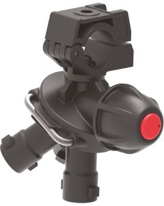 Portaboquillas 3 Vías EPDM, Acople Rápido, Antigota, F10 mm, Ø1/2", 12 bar, Arag