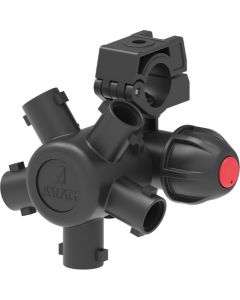 Portaboquillas 5 Vías Lateral EPDM, Acople Rápido, Antigota, F10 mm, Ø=1/2"