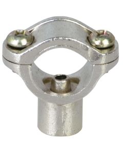 Portaboquillas Metálico 1Vía Puente Roscado, F7 mm, Tubo Ø=20 mm, H G1/4"