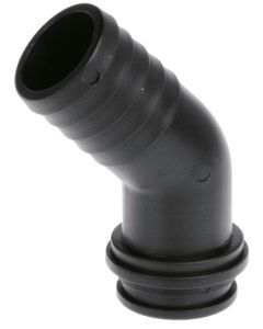 Racor 45º PP Giro, G1"1/2, Ø 30-31,5 mm, L=48 mm