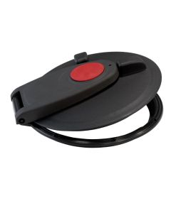 Tapa con Aro y Válvula Ventilación, Ø 357/320 mm, GeoLine