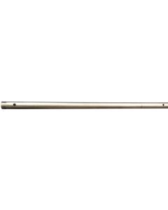 Tubo Inoxidable 1 Taladro 10mm, 100mm, Rosca 1/2" ambos lados