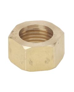 Tuerca Latón Hexagonal, G3/4", Ø=21,5 mm