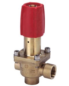 Válvula Alivio Manual de Diafragma, Bronce, H-H G1/2"- G3/4", 150 L/min, 3 bar
