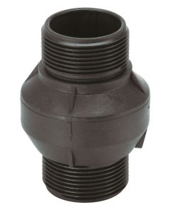 Válvula Antirretorno, M-M, G1"1/2, 6 bar, L=94 mm