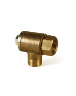 Racor Giratorio 90º Latón Reforzado, M-H, G1/2"
